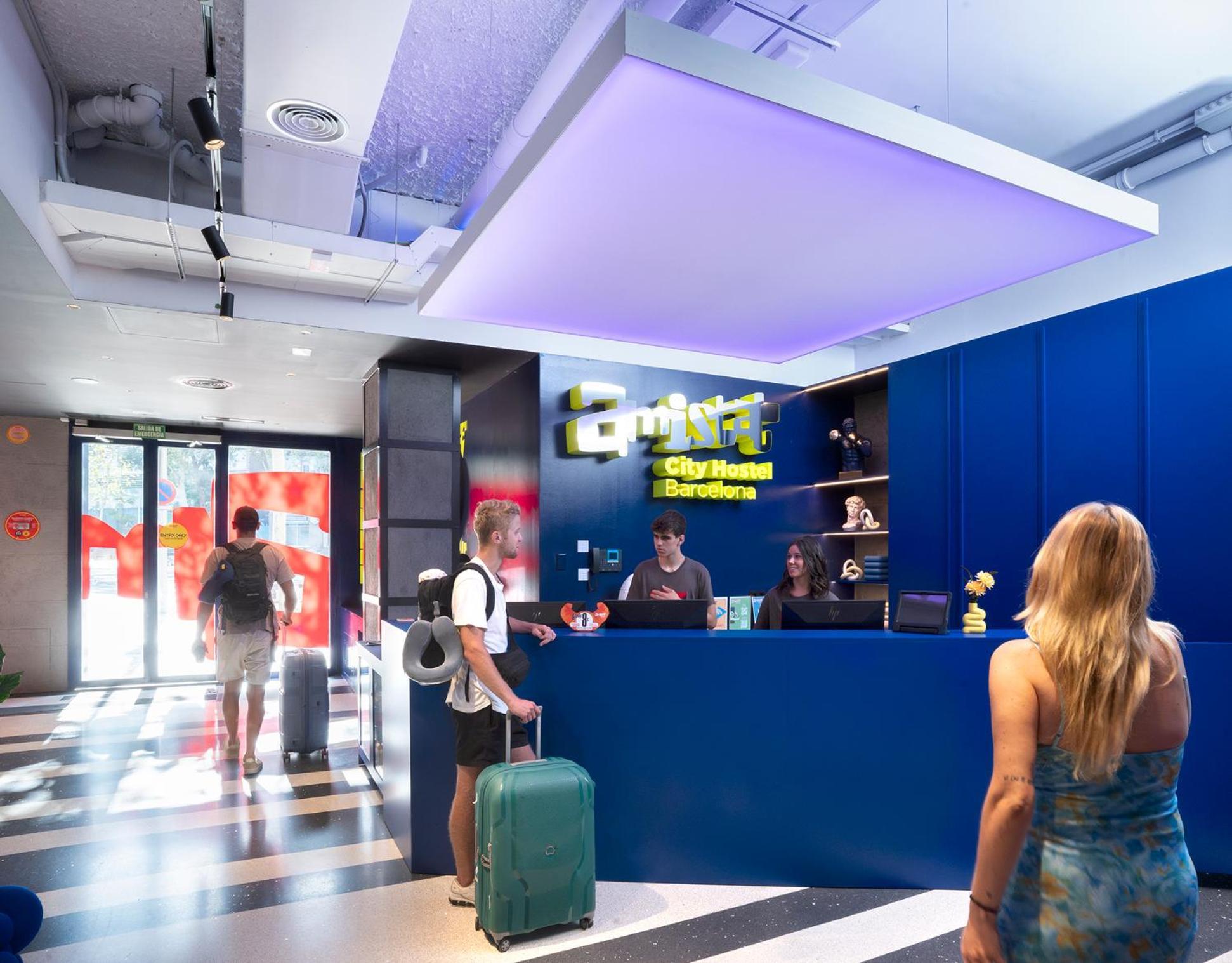 Amistat City Hostel Barcelona Zewnętrze zdjęcie