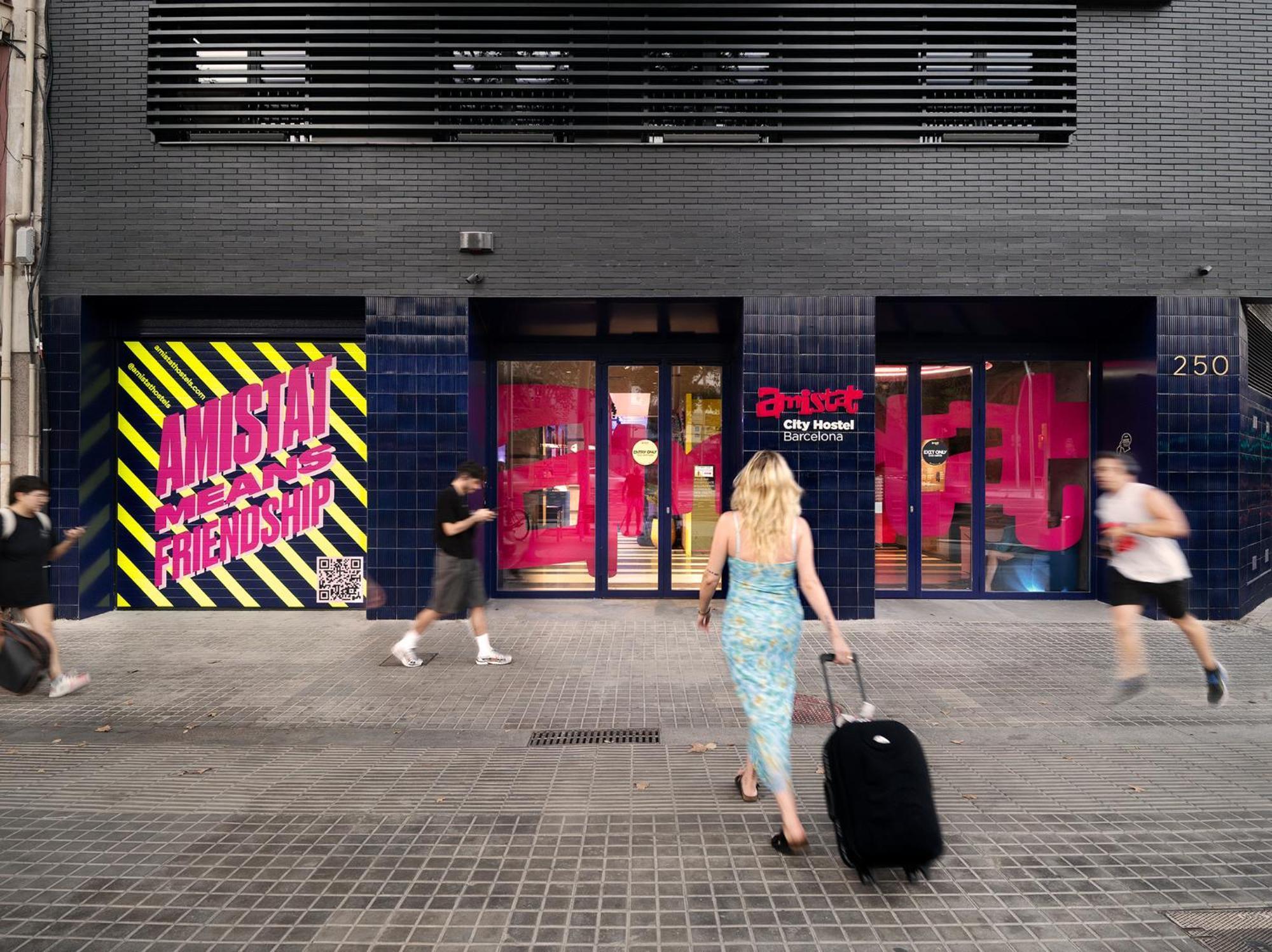 Amistat City Hostel Barcelona Zewnętrze zdjęcie