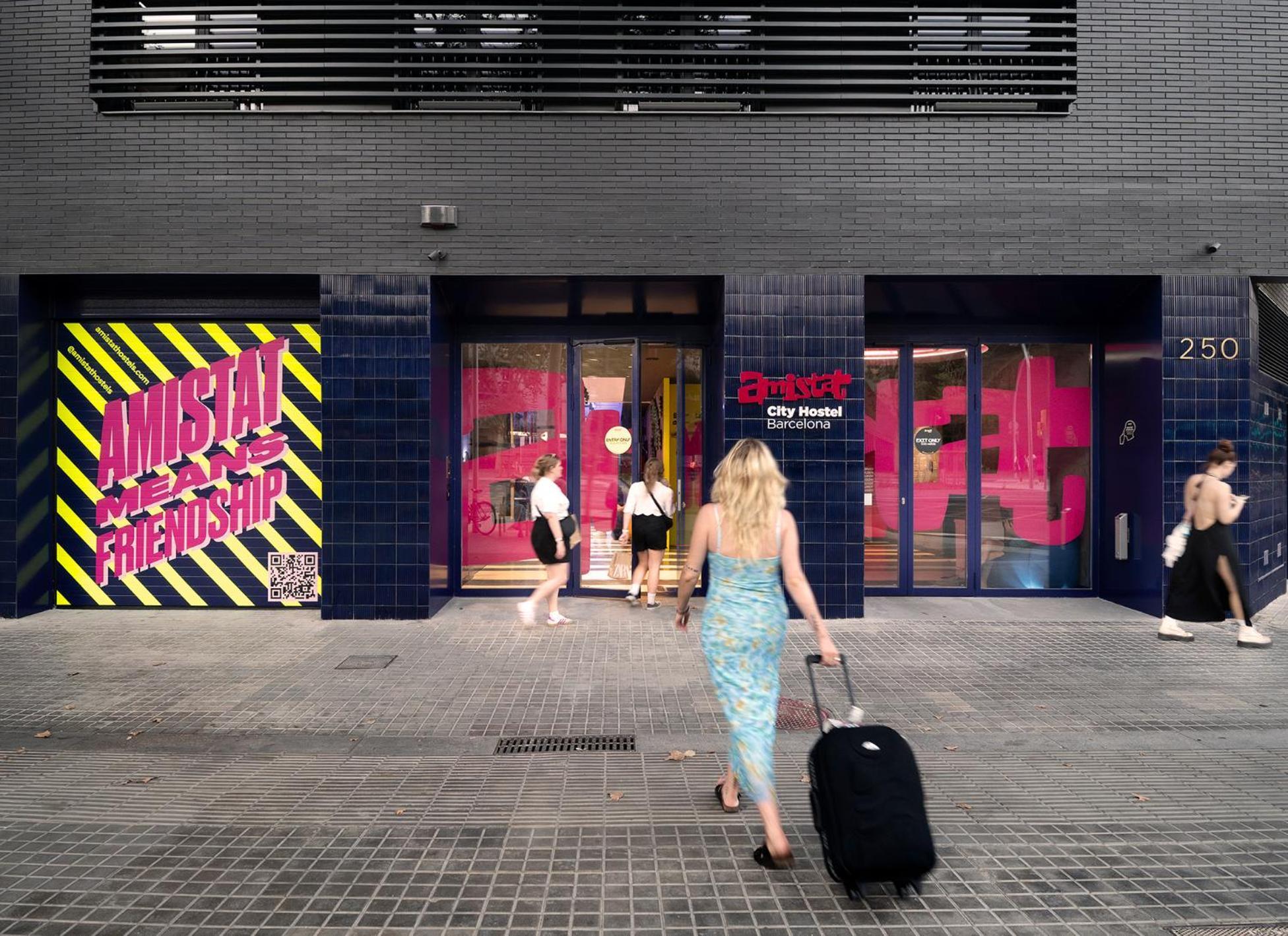 Amistat City Hostel Barcelona Zewnętrze zdjęcie